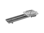 Meccanismo Rototraslante Scorrevole per Tavolo Swing 900 Alluminio Anodizzato/acciaio Zincato mm.700-900 | Omge - immagine 2